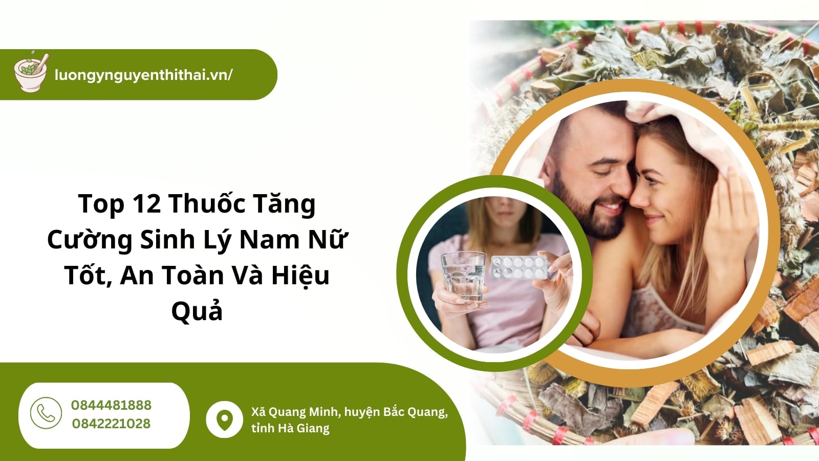 thuốc tăng cường sinh lý nam và nữ